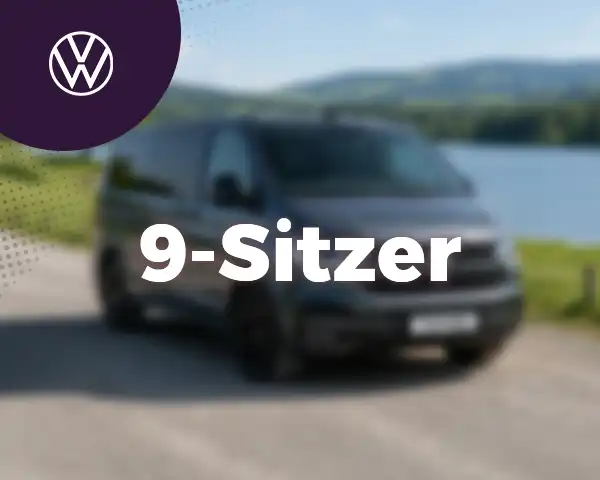Volkswagen Mietwagen 9-Sitzer